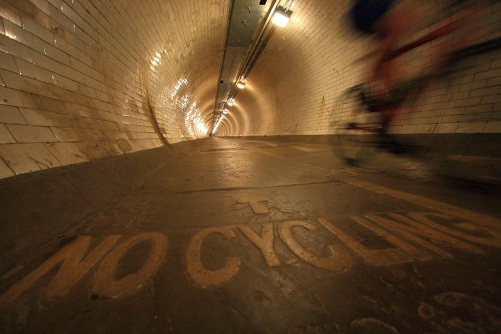 Breaking the rules (Greenwich Thames tunnel).jpg